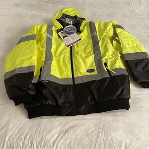 PIONEER Yellow and Black Saftey Jacket size XL